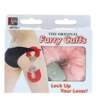 Dreamtoys Handschellen mit rosanem Plüschüberzug