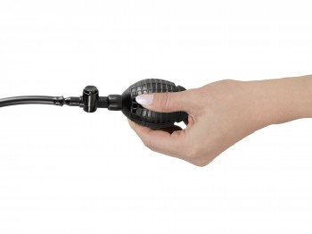 Inflatable Vibro-Analplug mit Pumpball und Fernbedienung