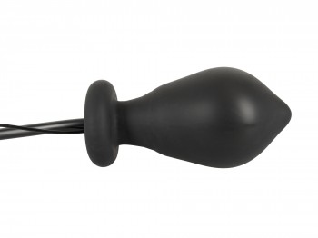 Inflatable Vibro-Analplug mit Pumpball und Fernbedienung