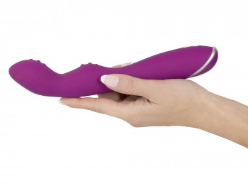 Sweet Smile A & G-Spot Vibrator lila 23 cm