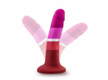 Bunter Dildo Avant Pride P3 Beaty Lesbian 13 cm