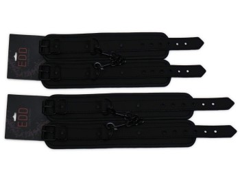 Neopren Hand- und Fußfesseln mit Hogtie Fesselkreuz