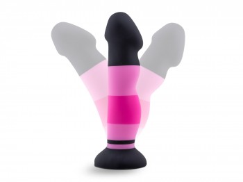 Bunter Silikon Dildo Avant D4 Sexy In Pink 17 cm