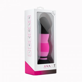 Bunter Silikon Dildo Avant D4 Sexy In Pink 17 cm