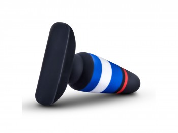 Bunter Silikon Plug Avant P4 Power Play Leather 10 cm