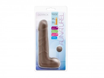 Au Naturel Dildo Derrick braun 17 cm