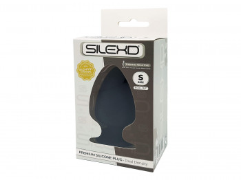 SILEXD Premium Silicone Plug small 9 cm schwarz