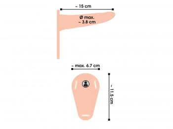 Vibrating Strap-On Harness mit Vibrator