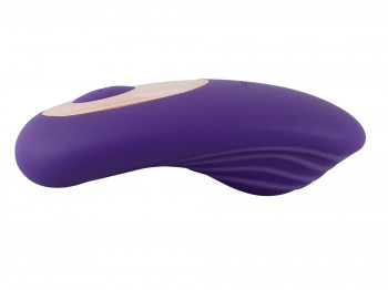 Sweet Smile Auflegevibrator mit 10 Vibrationsmodi und Fernbedienung