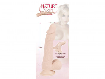 Nature Skin Dildo aus weichem Material medium 24 cm