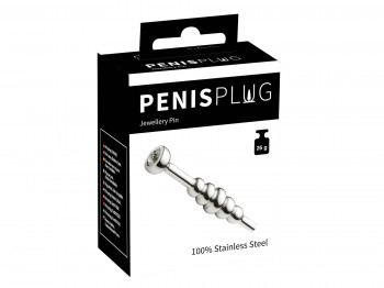 Penisplug Jewellery Pin Penisplug mit Schmuckstein 6 cm