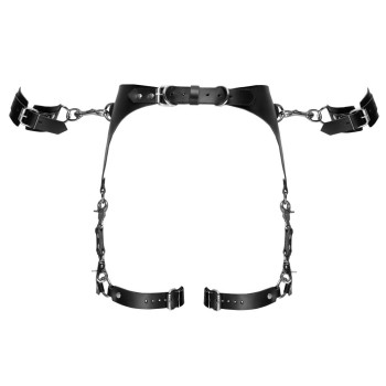 Zado Strapsgurt mit Hand- und Oberschenkelfesseln Gr. L/XL