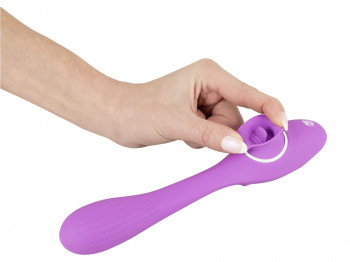 You2Toys 2-Function Bendable Rabbitvibrator lila 22 cm