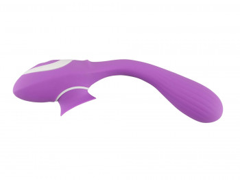 You2Toys 2-Function Bendable Rabbitvibrator lila 22 cm