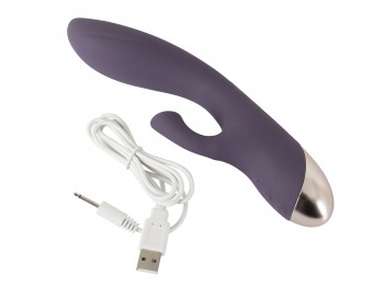 Javida Sucking Vibrator mit Klitorissauger lila