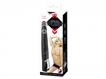 You2Toys Black Push Thrusting Stoßvibrator 27 cm