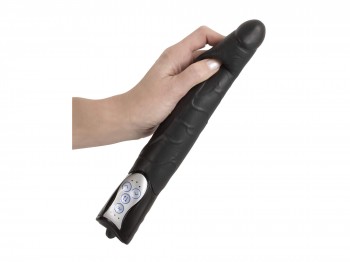 You2Toys Black Push Thrusting Stoßvibrator 27 cm
