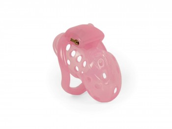 Durable Cage Small Peniskäfig inkl. 4 Ringe pink