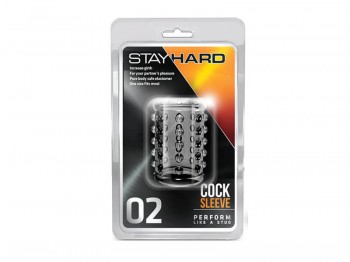 Blush Penissleeve Stay Hard Cock Sleeve 02 Clear