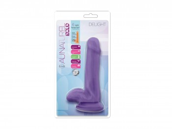 Au Naturel Bold Delight Dildo lila 15 cm