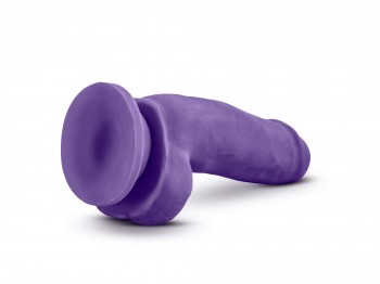 Au Naturel Bold Beefy Dildo lila 17 cm