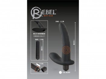 Rebel Naughty Finger Prostate Vibe 13 cm