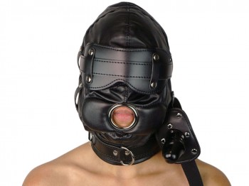 Maske mit Dildoknebel