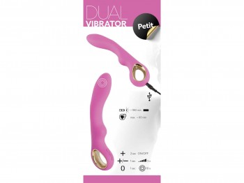 You2Toys Dual Vibrator Petit rosa 18 cm