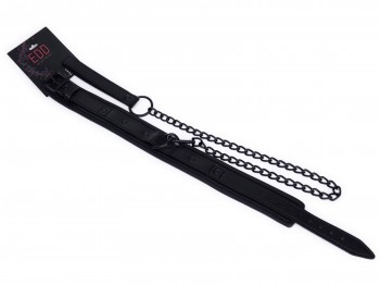 Neopren Halsband midnight black