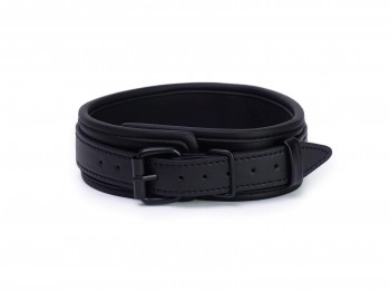 Neopren Halsband midnight black