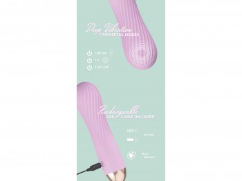 Cuties Minivibrator rosa 12 cm
