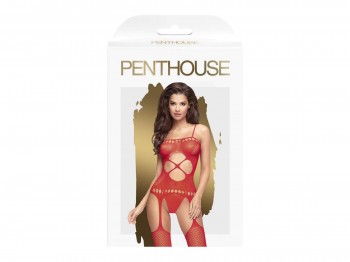 Penthouse Hot Nightfall Catsuit rot Gr. S-L