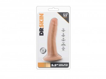 Dr Skin Dildo mit Saugfuß 13 cm hautfarbend