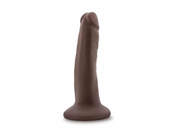 Dr Skin Dildo mit Saugfuß 13 cm braun