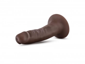 Dr Skin Dildo mit Saugfuß 13 cm braun