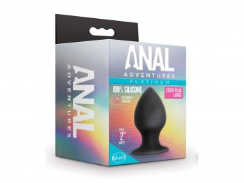 Anal Adventures Platinum Stout Plug