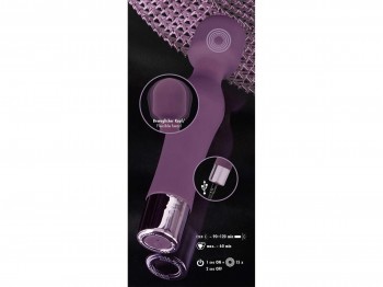 You2Toys Elegant Series Wand Vibe lila 18 cm