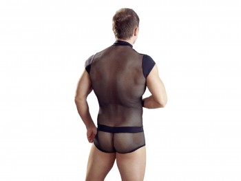 Svenjoyment Kurzbody mit Harness-Optik Gr. M