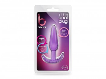 B Yours Slim Anal Plug lila 10 cm