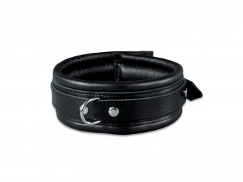 Bondage Halsband gepolstert & abschließbar Nappaleder Bondage Halsband gepolstert & abschließbar Nappaleder