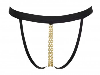 Bad Kitty String mit Doppel-Schrittkette Gr. L/XL