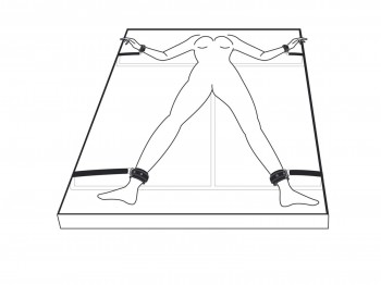 Easytoys Unter-Matratzen Restraint Set