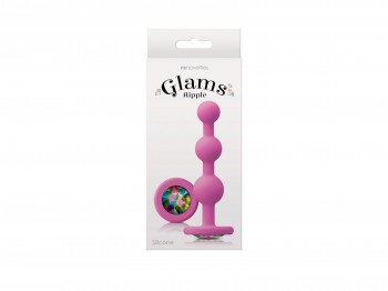 NS Novelties Glams ripple Plug pink