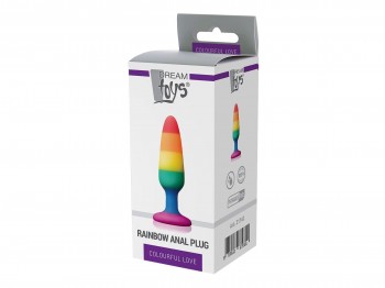 Dream Toys Colourful Love rainbow Plug small