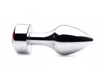 Booty Sparks Analplug mit rosanem Kristall medium