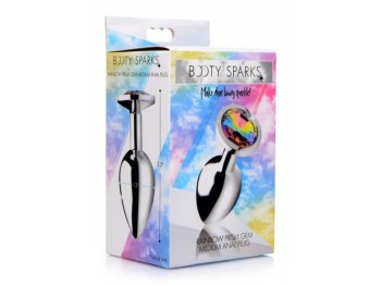 Booty Sparks Rainbow Gem Butt Plug medium