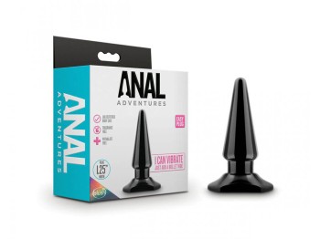 Anal Adventures Easy Analplug schwarz