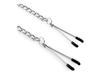 Easytoys Pinzetten-Nippelklemmen mit Kette