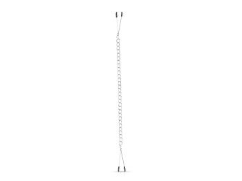 Easytoys Pinzetten-Nippelklemmen mit Kette