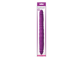 NS Novelties Colours Double Pleasures Dildo lila 30 cm